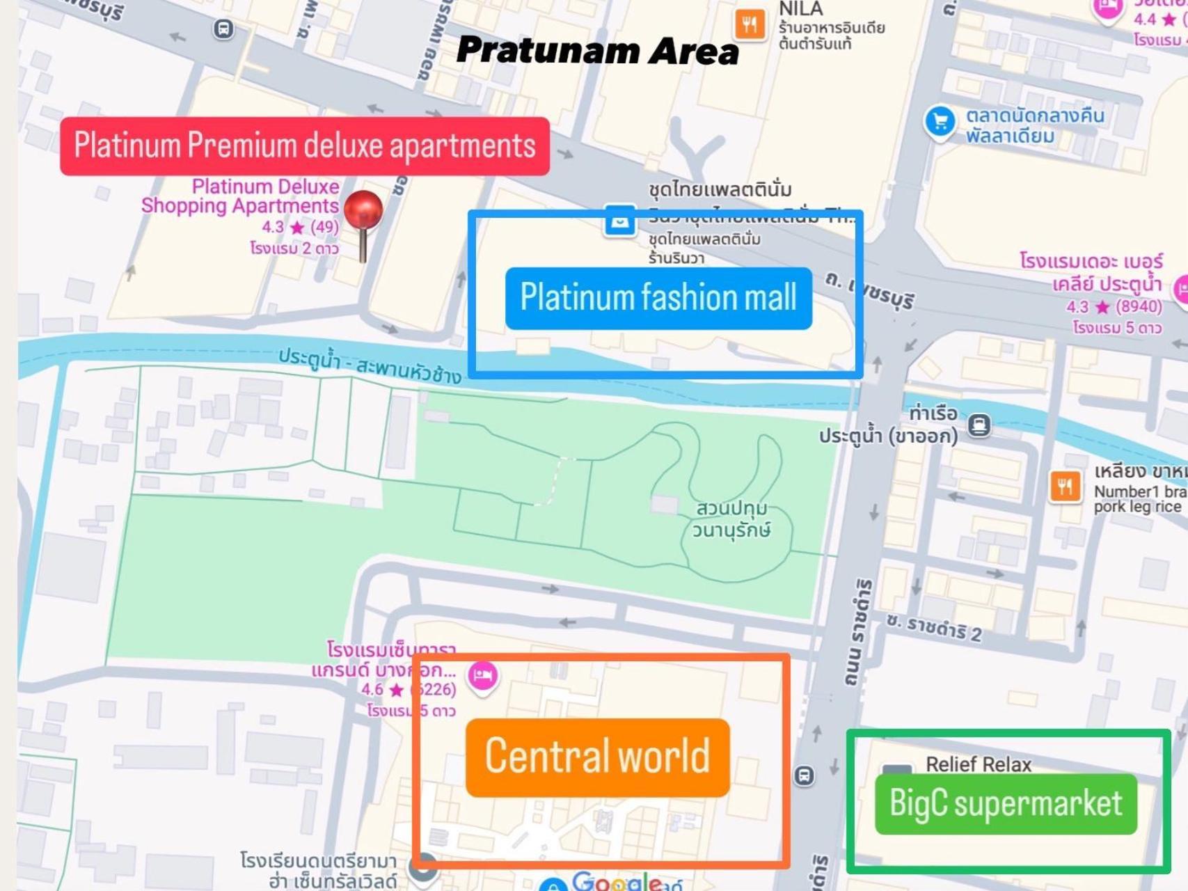 Platinum Premium Deluxe Apartments Bangkok Exterior foto